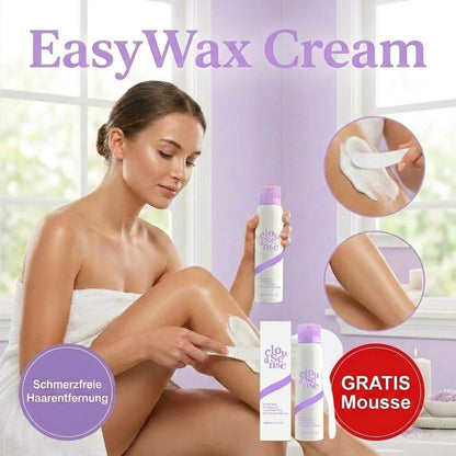 EasyWax Cream - schmerzfreie Haarentfernung
