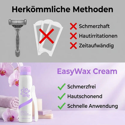 EasyWax Cream - schmerzfreie Haarentfernung