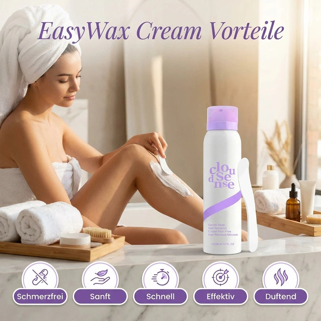 EasyWax Cream - schmerzfreie Haarentfernung